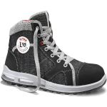 Graue Elten Sensation High Top Sneaker & Sneaker Boots aus Nubukleder antistatisch Größe 46 
