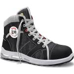 Graue High Top Sneaker & Sneaker Boots aus Nubukleder antistatisch 