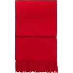 Rote Skandinavische Kuscheldecken & Wohndecken aus Wolle 130x200 
