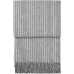 Graue Gestreifte Elvang Decken aus Textil 130x200 Breite 100-150cm, Höhe 200-250cm, Tiefe 200-250cm 