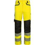 Gelbe Wasserdichte Atmungsaktive Elysee Workwear Warnschutzhosen mit Reißverschluss aus Polyester 