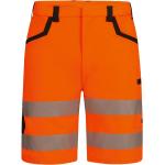 Orange Wasserdichte Atmungsaktive Elysee Workwear Warnschutzhosen mit Reißverschluss aus Polyester für den für den Sommer 
