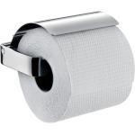 Silberne Moderne Emco Rechteckige Toilettenpapierhalter & WC Rollenhalter  aus Chrom 