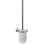 Silberne Moderne Emco WC Bürstengarnituren & WC Bürstenhalter aus Chrom 
