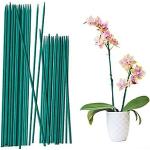 Grüne Gartenstecker & Beetstecker aus Bambus 15-teilig 