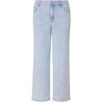 Hellblaue Ankle-Jeans aus Denim maschinenwaschbar für Damen Größe XL für den für den Sommer 