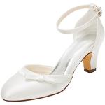 Elfenbeinfarbene High Heels & Stiletto-Pumps für Damen Größe 39 für die Braut 