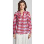 Rote Emily Van den Bergh Tunika-Blusen aus Baumwolle für Damen Größe M 