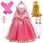 Rosa Dornröschen Aurora Prinzessin-Kostüme für Kinder 