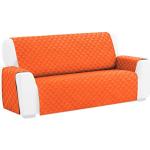 Orange Gesteppte Sofabezüge 2 Sitzer aus Polyester 