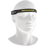 EMOS aufladbare LED Stirnlampe mit Bewegungsmelder, Akku-Kopflampe USB-Kabel, 380 lm Kopfleuchte 30 m Leuchtweite und 4 Lichtmodi, 12 St. Leuchtdauer, P3541, Schwarz