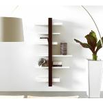 Reduzierte Weiße Moderne Bücherregale lackiert aus Holz Breite 100-150cm, Höhe 100-150cm, Tiefe 50-100cm 