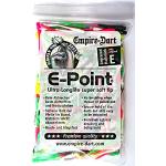 Empire Dart Softdartspitzen - E-Point - 2BA - lang - gemischt - 500 Stück