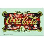 Bunte empireposter Coca Cola Grußkarten aus Papier 
