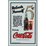 Bunte empireposter Coca Cola Wandspiegel 