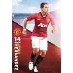 Rote empireposter Manchester United Poster 