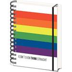 Bunte empireposter LGBT Notizbücher & Kladden DIN A5 aus Papier 