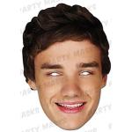 empireposter One Direction - Liam Payne - Prominentenmaske - Papp Maske, aus hochwertigem Glanzkarton mit Augenlöchern, Gummiband - Grösse ca. 30x21 cm
