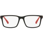 Schwarze Armani Emporio Armani Panto-Brillen aus Kunststoff für Kinder 