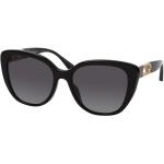 Schwarze Armani Emporio Armani Sonnenbrillen polarisiert aus Kunststoff für Damen 