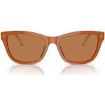 Orange Armani Emporio Armani Cateye Sonnenbrillen aus Kunststoff für Damen 