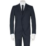 Reduzierte Mitternachtsblaue Armani Emporio Armani Businesskleidung enganliegend für Herren Übergröße 