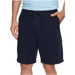 Reduzierte Blaue Casual Armani Emporio Armani Cargo-Shorts mit Reißverschluss aus Baumwolle maschinenwaschbar für Herren Größe L 