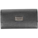Silberne Armani Emporio Armani Brieftaschen mit Reißverschluss aus PU für Damen 
