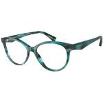 Grüne Armani Emporio Armani Damenbrillengestelle 