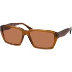 Braune Armani Emporio Armani Quadratische Sonnenbrillen mit Sehstärke aus Kunststoff für Herren 
