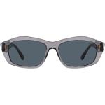 Graue Armani Emporio Armani Quadratische Sonnenbrillen mit Sehstärke aus Kunststoff für Damen 