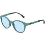 Hellblaue Armani Emporio Armani Kunststoffsonnenbrillen für Damen 