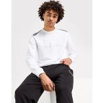 Weiße Langärmelige Armani Emporio Armani Herrensweatshirts aus Baumwollmischung maschinenwaschbar Größe XL 