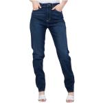 Reduzierte Blaue Armani Emporio Armani Slim Fit Jeans aus Denim für Damen 