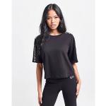 Schwarze Kurzärmelige Armani Emporio Armani T-Shirts aus Baumwolle für Damen Größe L 