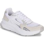 Weiße Armani Emporio Armani Low Sneaker für Herren Größe 41,5 mit Absatzhöhe 5cm bis 7cm 