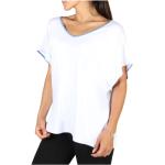 Reduzierte Weiße Armani Emporio Armani T-Shirts für Damen 