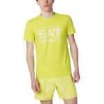Reduzierte Grüne Armani Emporio Armani T-Shirts aus Baumwolle für Herren Größe XXL für den für den Frühling 