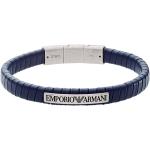 Reduzierte Blaue Armani Emporio Armani Herrenarmbänder 