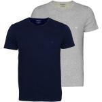 Reduzierte Bunte Unifarbene Business Armani Emporio Armani Rundhals-Ausschnitt T-Shirts für Herren Größe M 2-teilig 