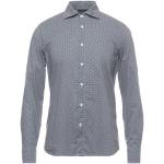 Langärmelige Armani Emporio Armani Herrenlangarmhemden mit Knopf aus Baumwolle Größe 3 XL 