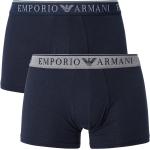 Reduzierte Marineblaue Armani Emporio Armani Herrenunterhosen aus Baumwolle 