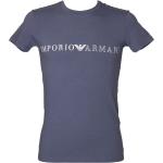 Reduzierte Halblangärmelige Armani Emporio Armani Rundhals-Ausschnitt T-Shirts aus Elastan für Herren 