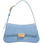 Reduzierte Blaue Armani Emporio Armani Hobo Bags aus Kunstleder für Damen 