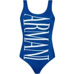 Emporio Armani, Kultiges Badekostüm Blue, Damen, Größe: M