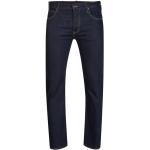 Reduzierte Dunkelblaue Armani Emporio Armani 5-Pocket Jeans aus Baumwollmischung für Herren Übergrößen 