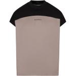 Reduzierte Beige Armani Emporio Armani T-Shirts aus Baumwolle für Herren Größe L 