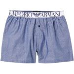 Blaue Armani Emporio Armani Pyjamahosen kurz für Herren Größe XL 