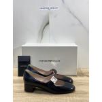 Emporio Armani Mocassino Frau Haut Schwarz Luxury Armani Schuhe Frau 36