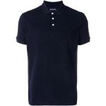Reduzierte Blaue Armani Emporio Armani Herrenpoloshirts & Herrenpolohemden mit Knopf aus Baumwolle Größe 3 XL 